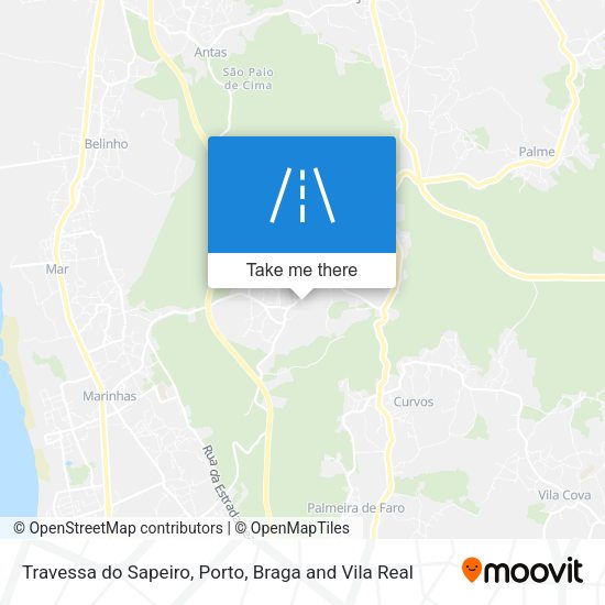 Travessa do Sapeiro mapa