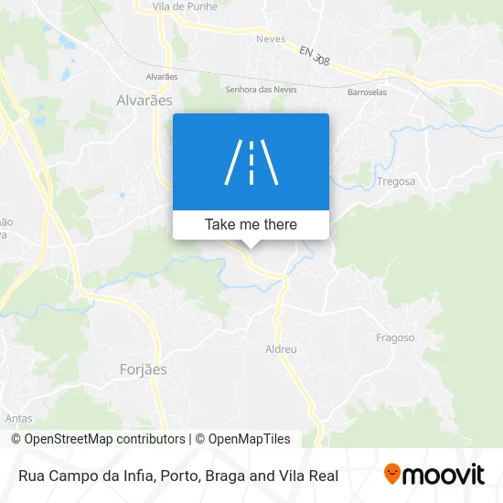 Rua Campo da Infia map