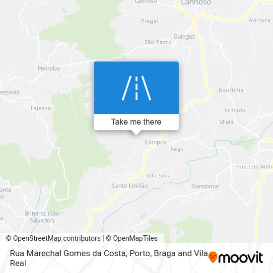 Rua Marechal Gomes da Costa map