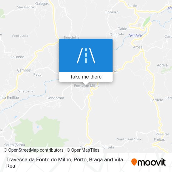 Travessa da Fonte do Milho map