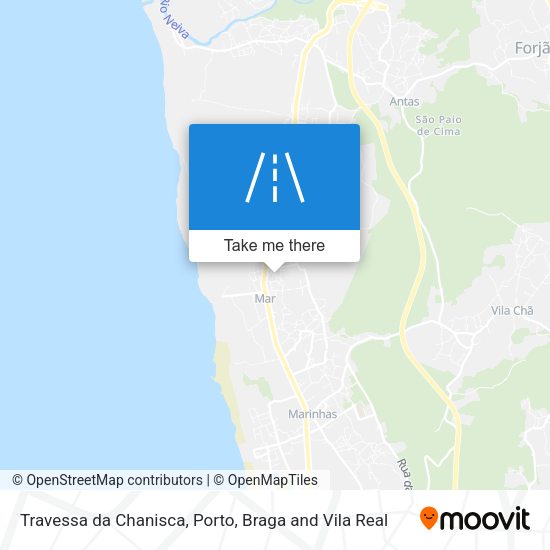 Travessa da Chanisca mapa