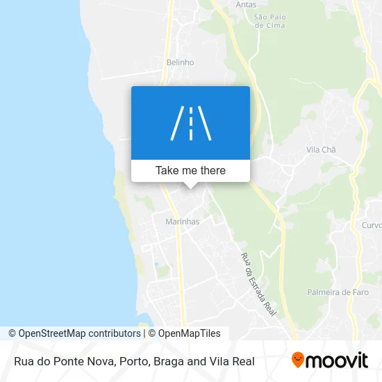 Rua do Ponte Nova map