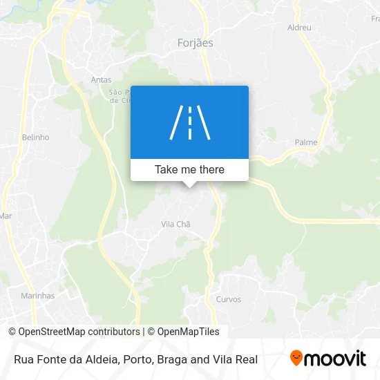 Rua Fonte da Aldeia map