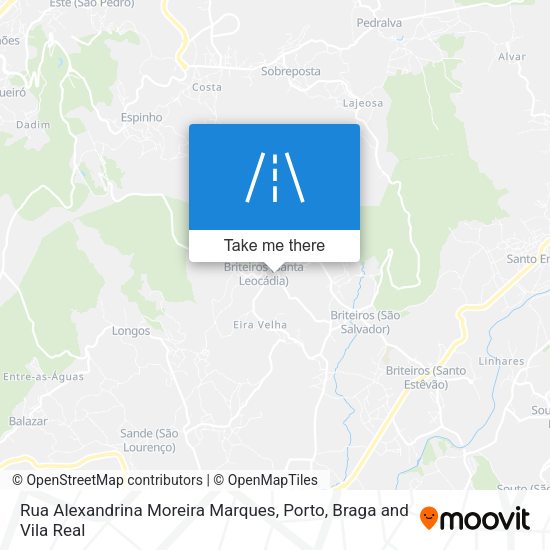 Rua Alexandrina Moreira Marques map