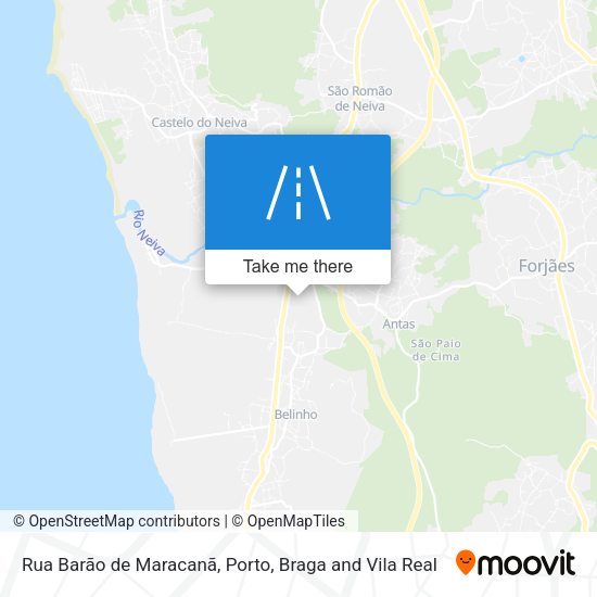 Rua Barão de Maracanã map