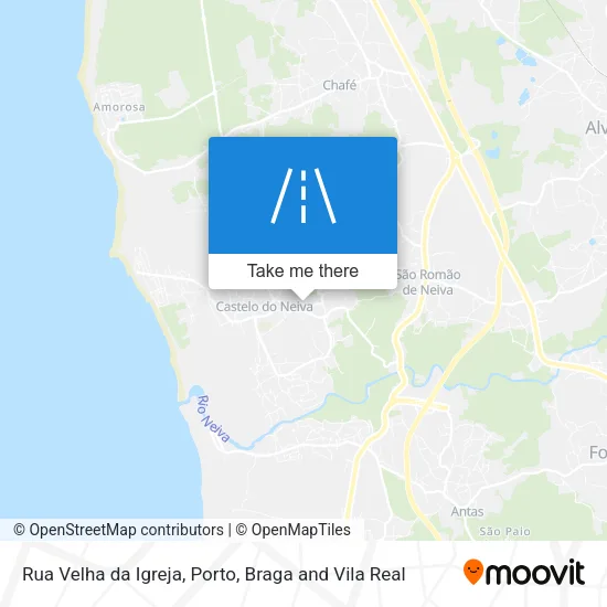 Rua Velha da Igreja map