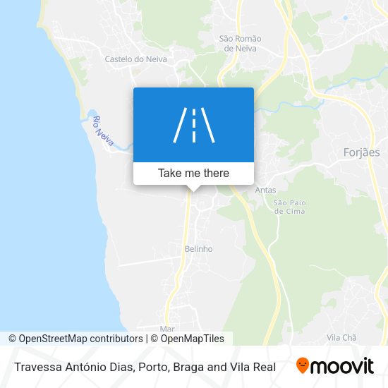 Travessa António Dias map
