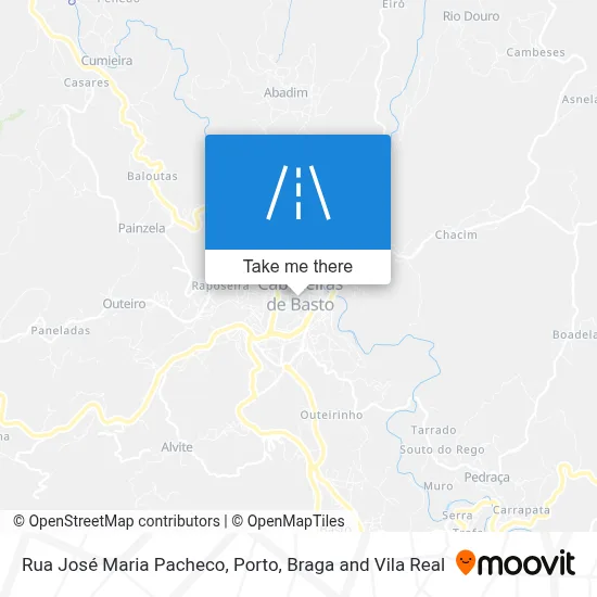 Rua José Maria Pacheco map