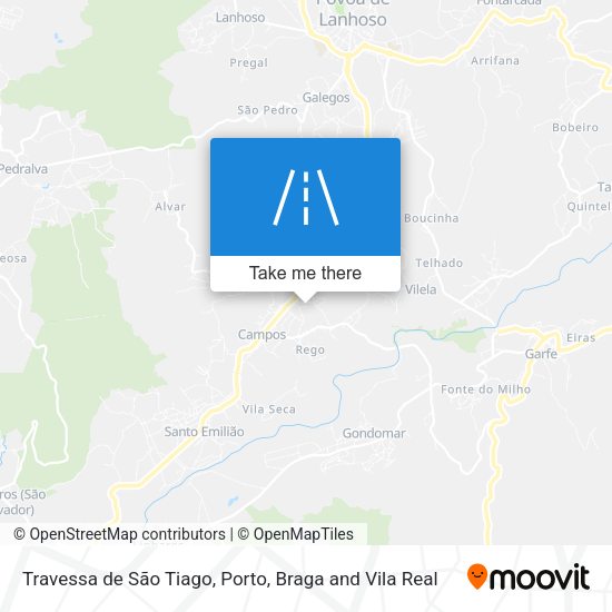 Travessa de São Tiago map