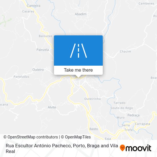 Rua Escultor António Pacheco map