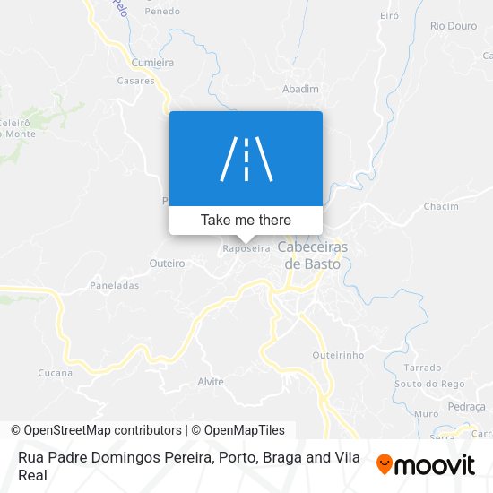 Rua Padre Domingos Pereira map