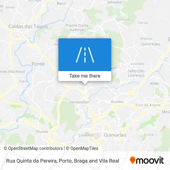 Rua Quinta da Pereira map