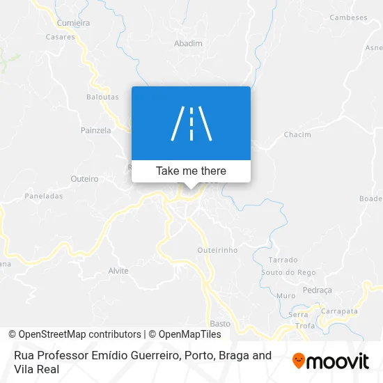 Rua Professor Emídio Guerreiro map