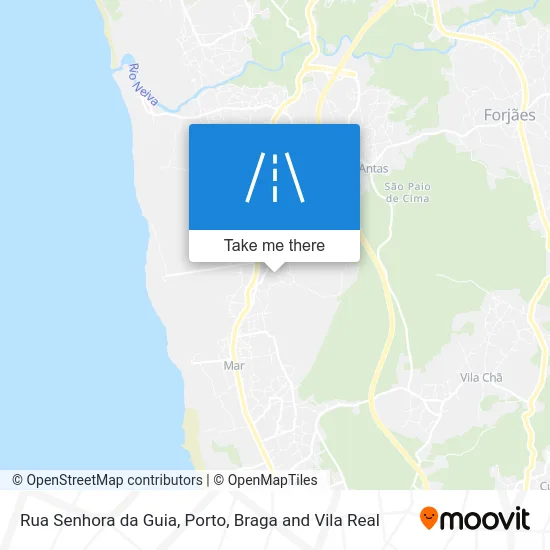 Rua Senhora da Guia map