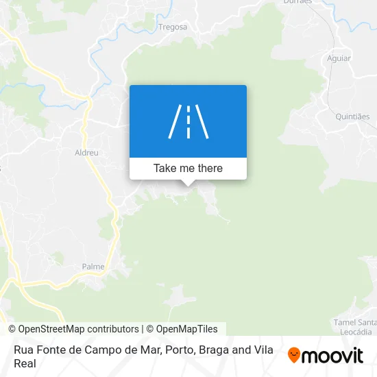 Rua Fonte de Campo de Mar map