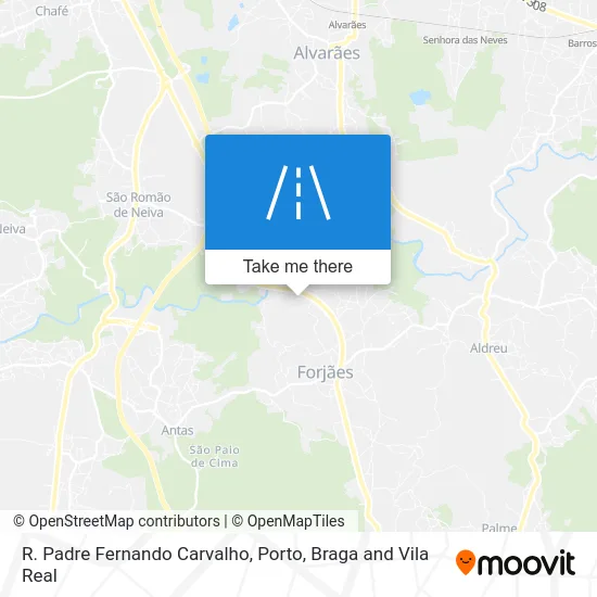 R. Padre Fernando Carvalho map