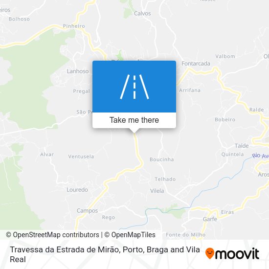 Travessa da Estrada de Mirão map