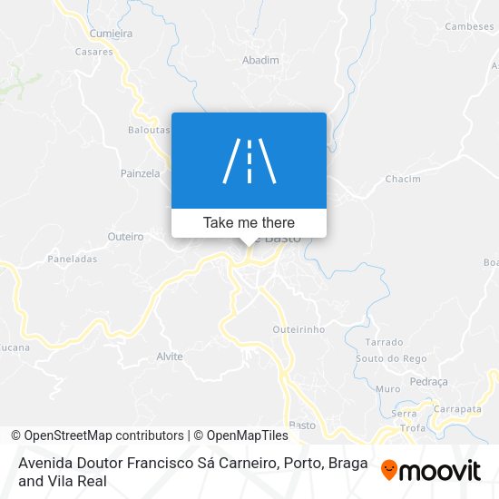Avenida Doutor Francisco Sá Carneiro map