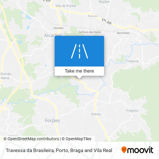 Travessa da Brasileira map