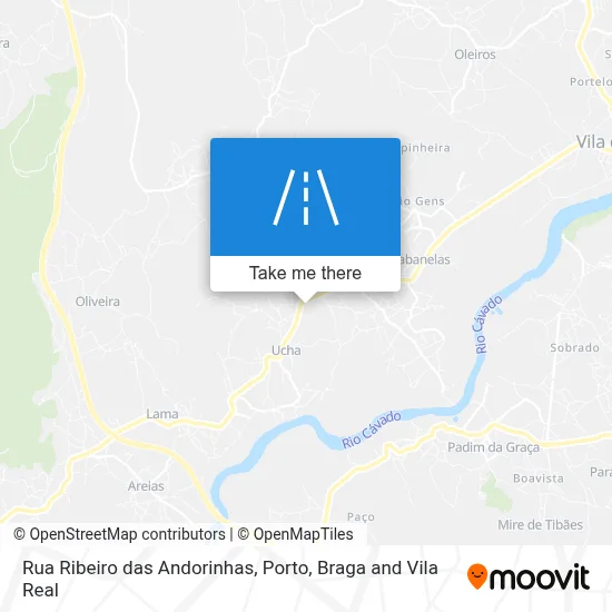 Rua Ribeiro das Andorinhas map
