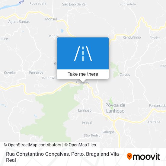 Rua Constantino Gonçalves map