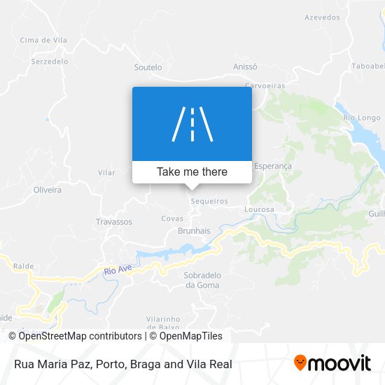 Rua Maria Paz mapa