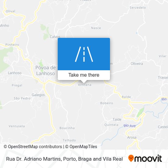 Rua Dr. Adriano Martins map