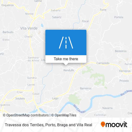 Travessa dos Terrões map