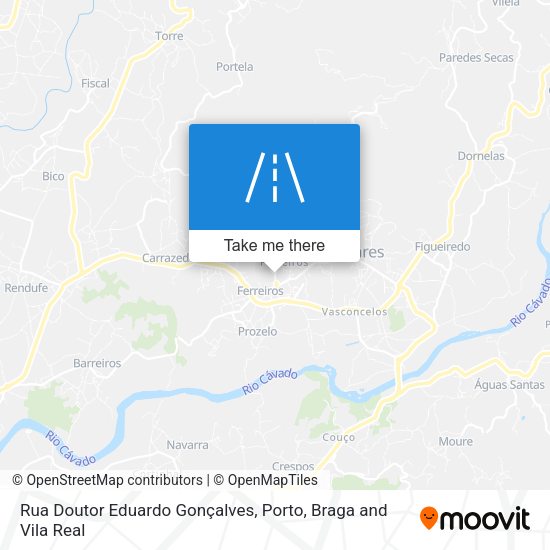 Rua Doutor Eduardo Gonçalves mapa
