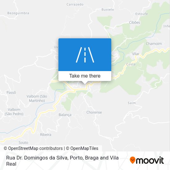 Rua Dr. Domingos da Silva map