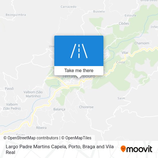 Largo Padre Martins Capela map