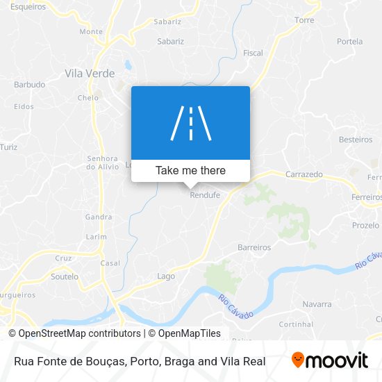 Rua Fonte de Bouças map