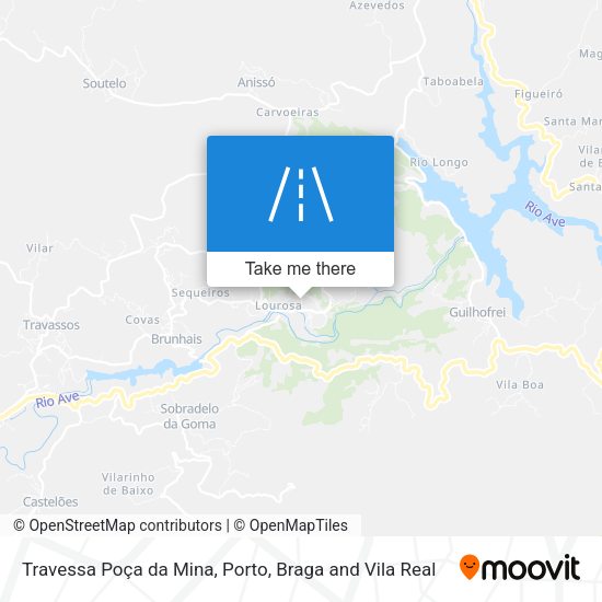 Travessa Poça da Mina mapa