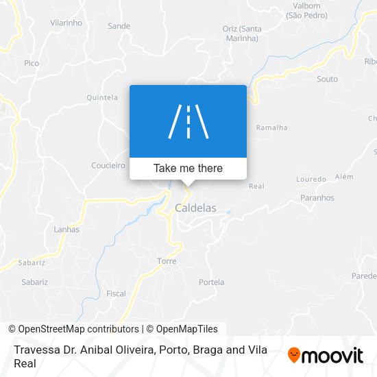 Travessa Dr. Anibal Oliveira map