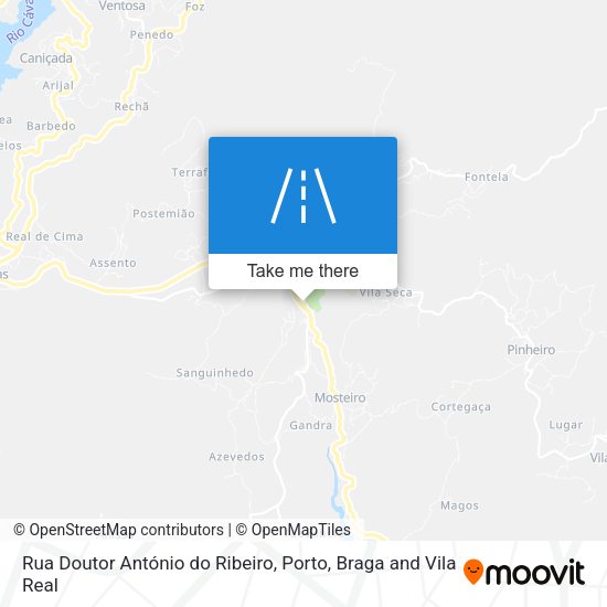 Rua Doutor António do Ribeiro map
