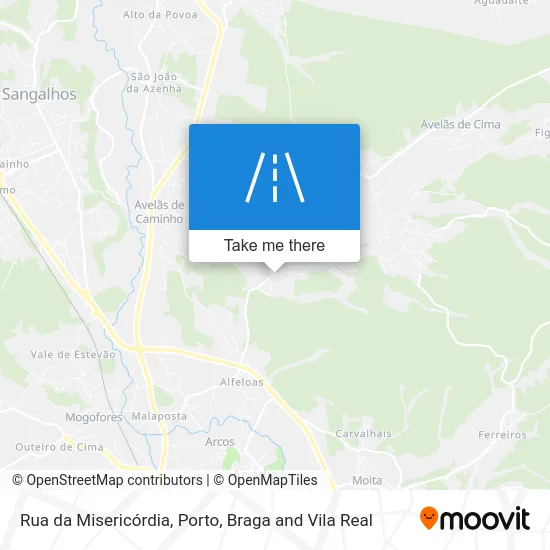 Rua da Misericórdia map