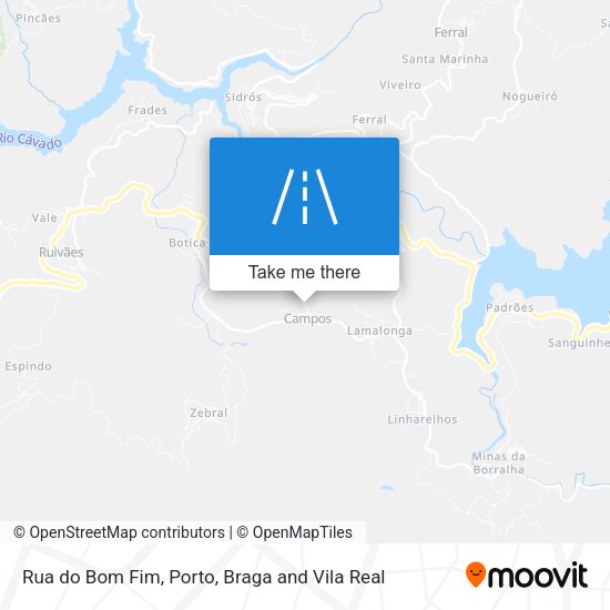 Rua do Bom Fim mapa
