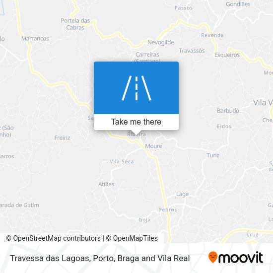 Travessa das Lagoas map