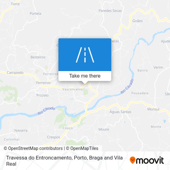 Travessa do Entroncamento map