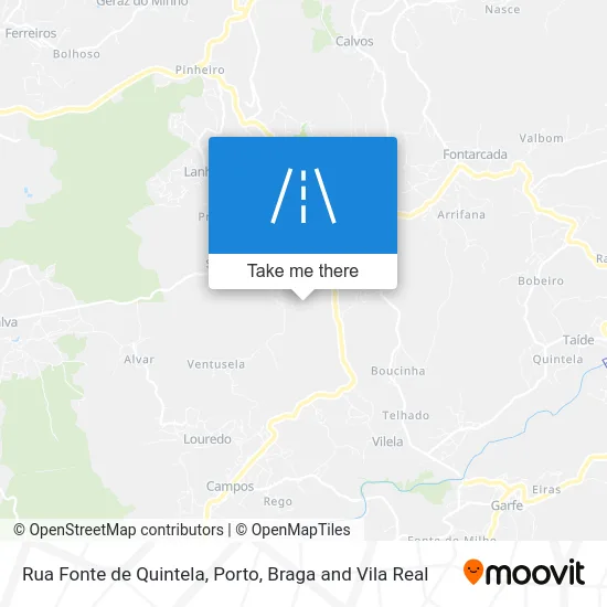 Rua Fonte de Quintela map
