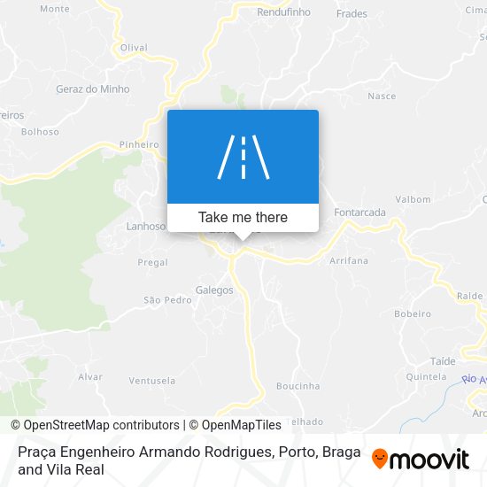 Praça Engenheiro Armando Rodrigues map