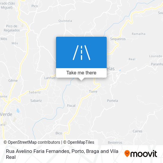 Rua Avelino Faria Fernandes map