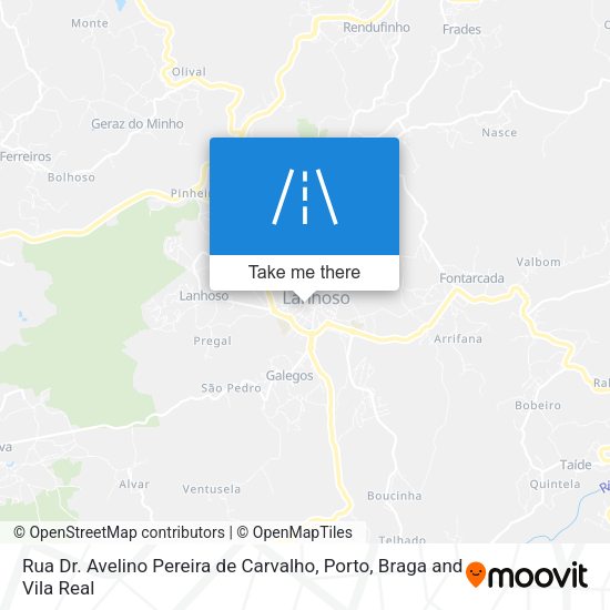 Rua Dr. Avelino Pereira de Carvalho map