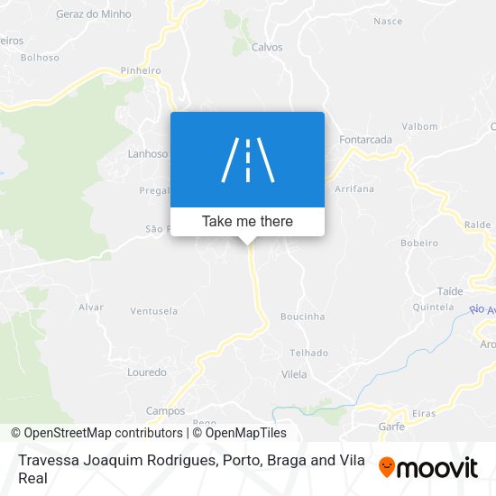 Travessa Joaquim Rodrigues mapa