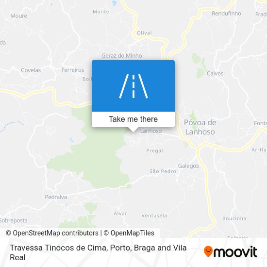 Travessa Tinocos de Cima map