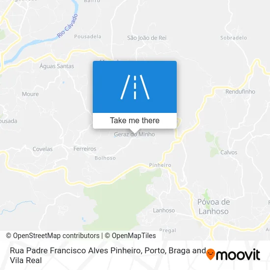 Rua Padre Francisco Alves Pinheiro map