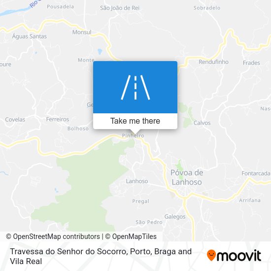 Travessa do Senhor do Socorro map