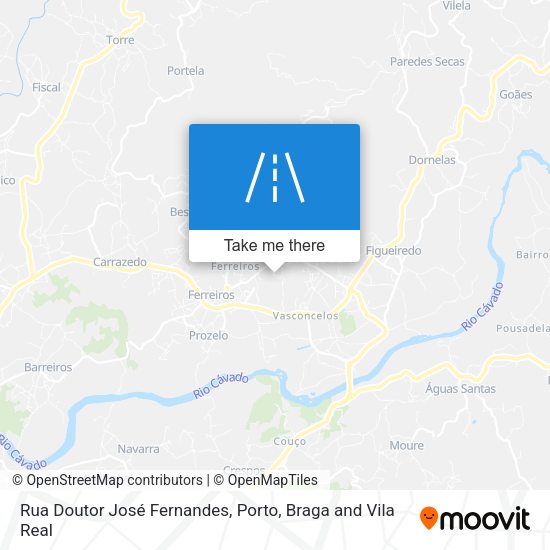Rua Doutor José Fernandes map