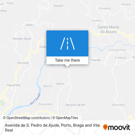 Avenida de S. Pedro de Ajude map