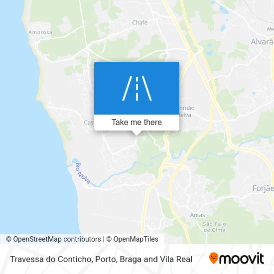 Travessa do Conticho map